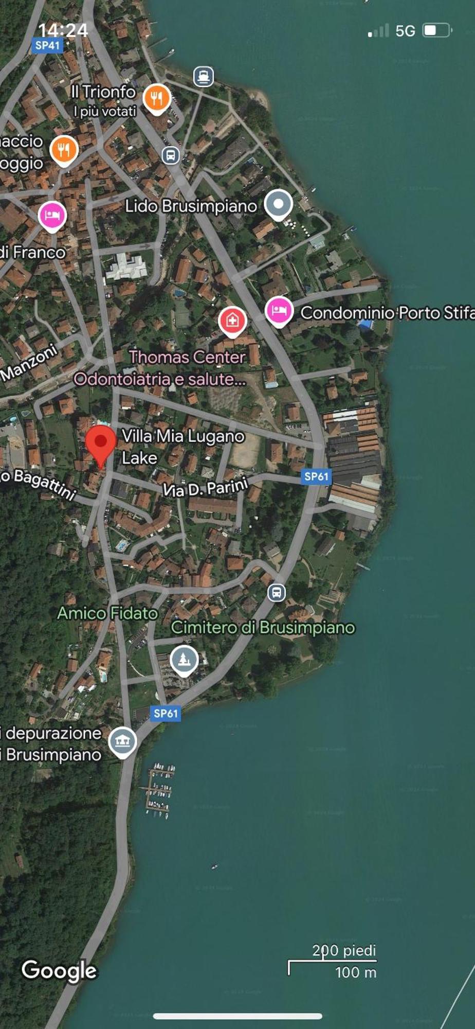 Villa Mia Lugano Lake ブルジンピアーノ エクステリア 写真
